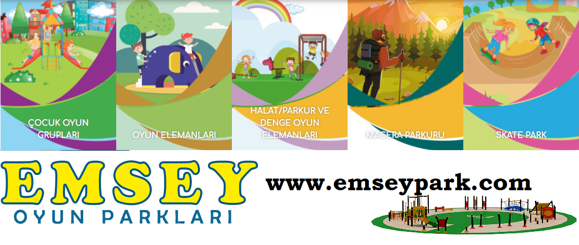 Emsey Park | Çocuk Oyun Parkları Çocuk Oyun parkları imalatı Çocuk Oyun Parkları Çocuk Oyun Parkı İmalatı üretimi kaydırak Toki Çocuk Oyun Parkları Kaucuk Zemin Döşeme Metal Döküm Bank kamelya Gazebo İmalatı üretimi yapmaktadır